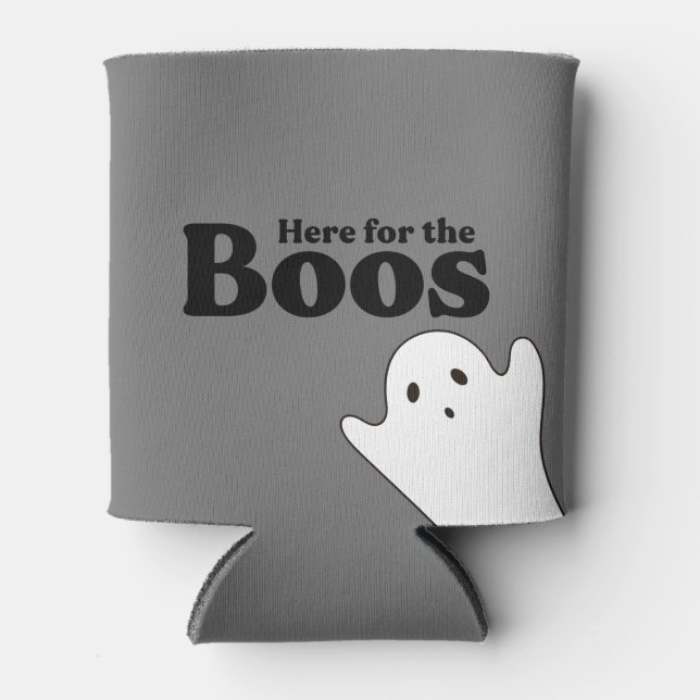 Porta-lata Simples Fita aqui para o Fantasma Boos (Frente)