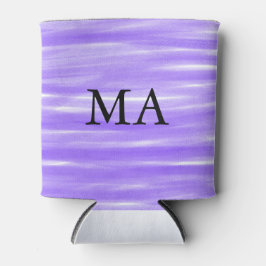 Porta-lata Simples monograma adicione seu nome com letra míni