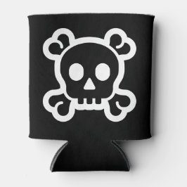 Porta-lata Simples símbolos / ícones - HABILITAR & OSSOS + id