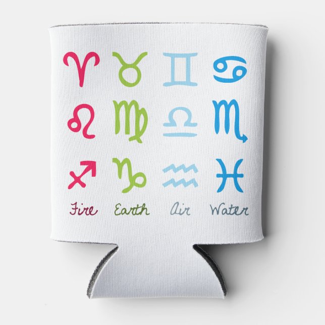 Porta-lata Sinais Zodiac (Frente)