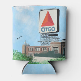Porta-lata Sinal CITGO, Pintura em Boston Massachusetts
