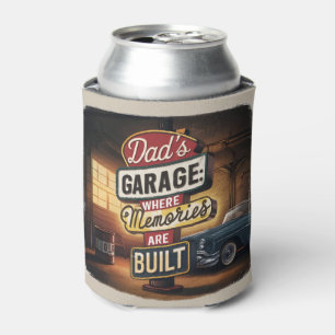 Porta-lata Sinal de pai de Garage Retro Vintage Automotive