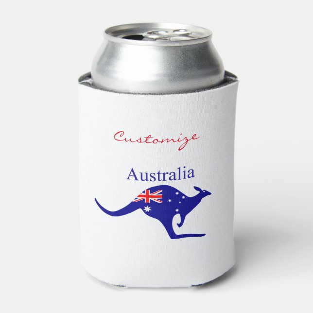 Porta-lata Sinalizador australiano Kangaroo Thunder_Cove (Can Front)