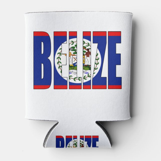 Porta-lata Sinalizador Belize (Frente)