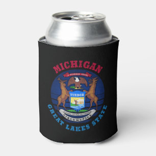 PORTA-LATA SINALIZADOR DE ESTADO DO EXCELENTE MICHIGAN