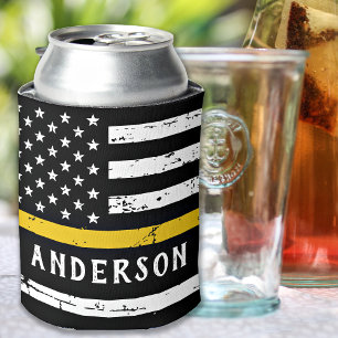 Porta-lata Sinalizador de Linha Dourada fina Personalizado 91