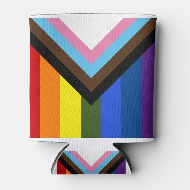 Porta-lata Sinalizador de Progresso do Orgulho (Frente)