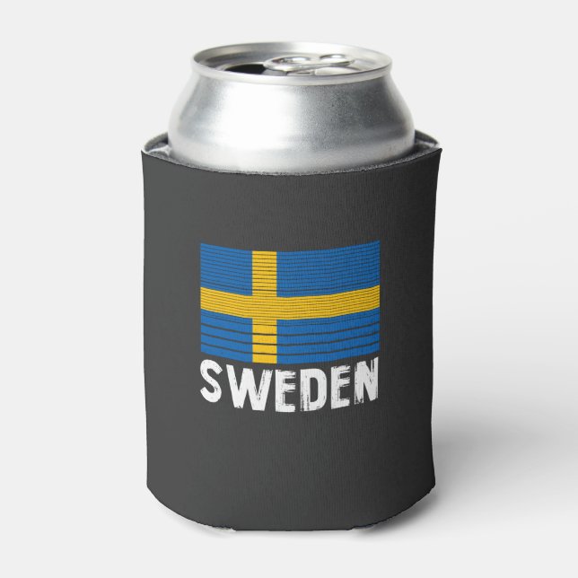 Porta-lata Sinalizador de suecia (Can Front)