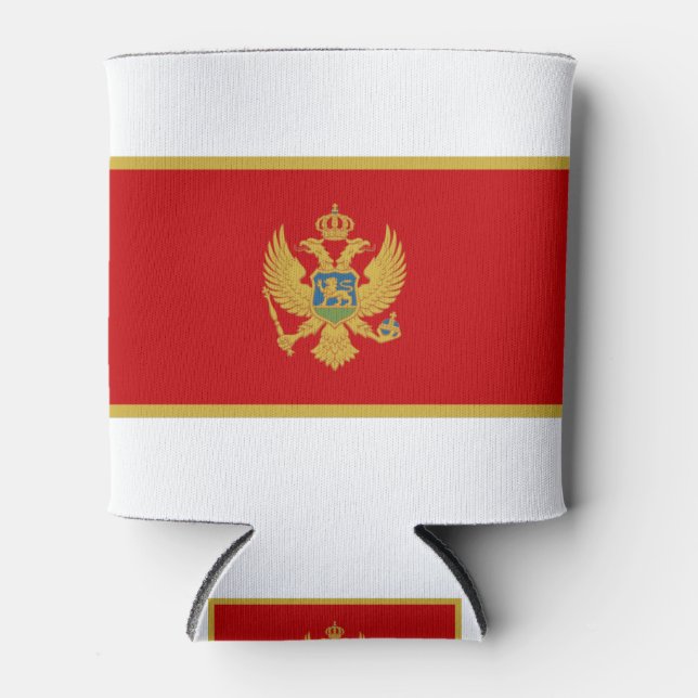 Porta-lata Sinalizador Montenegro (Frente)