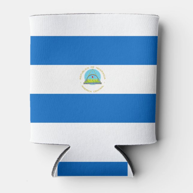 Porta-lata Sinalizador Nicarágua (Frente)