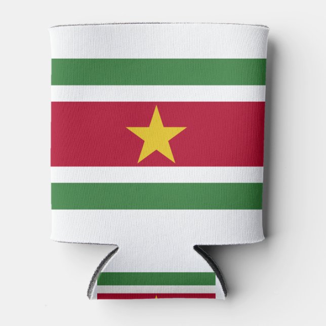 Porta-lata Sinalizador Suriname (Frente)