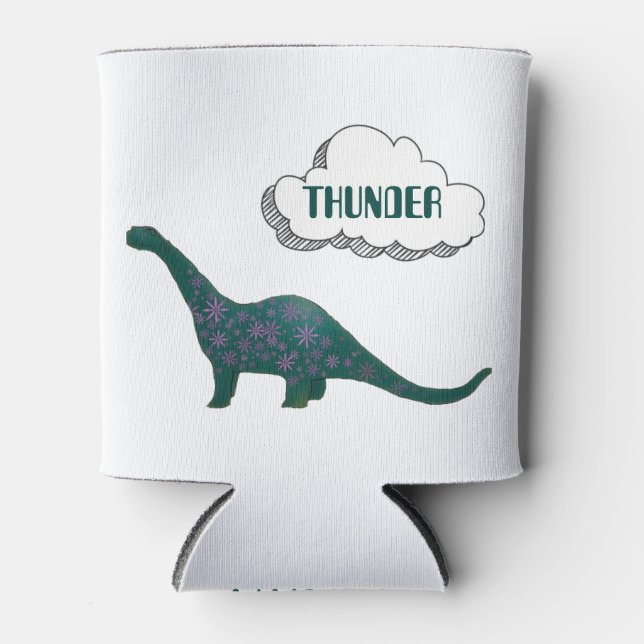 Porta-lata Sinclair Dinossaur (Frente)