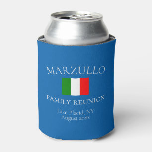 Porta-lata Sindicato da Família Azure Azure Personalizado Sou