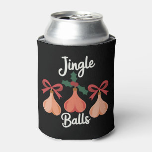 Porta-lata Sininhos de Natal Humor Adulto Natal Sarcástico 