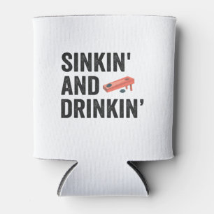 Porta-lata Sinkin e Bebida Engraçado Cornhole Engraçado Prese
