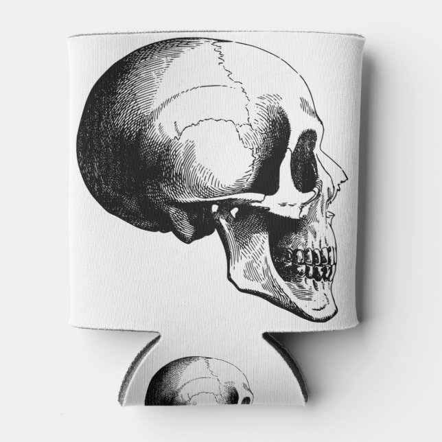 Porta-lata Skull Custom Can Cooler (Frente)