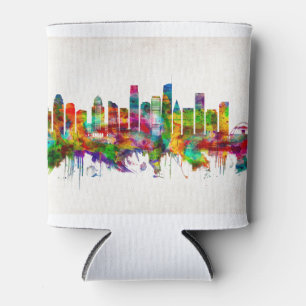 Porta-lata Skyline da Califórnia em Los Angeles