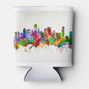 Porta-lata Skyline da Flórida de Miami