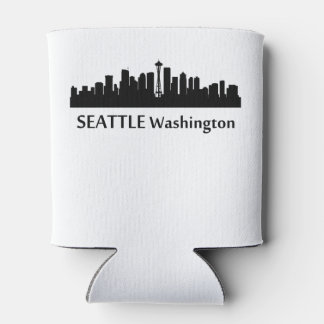 Porta-lata Skyline de paisagem urbana de Seattle