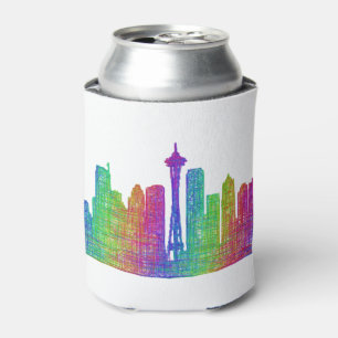 Porta-lata Skyline de Seattle