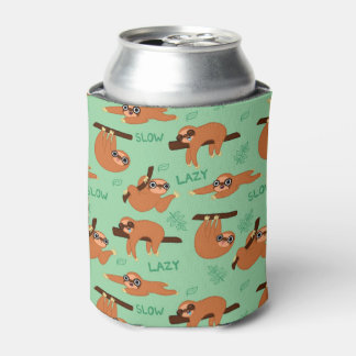 Porta-lata Sloth Can Cooler