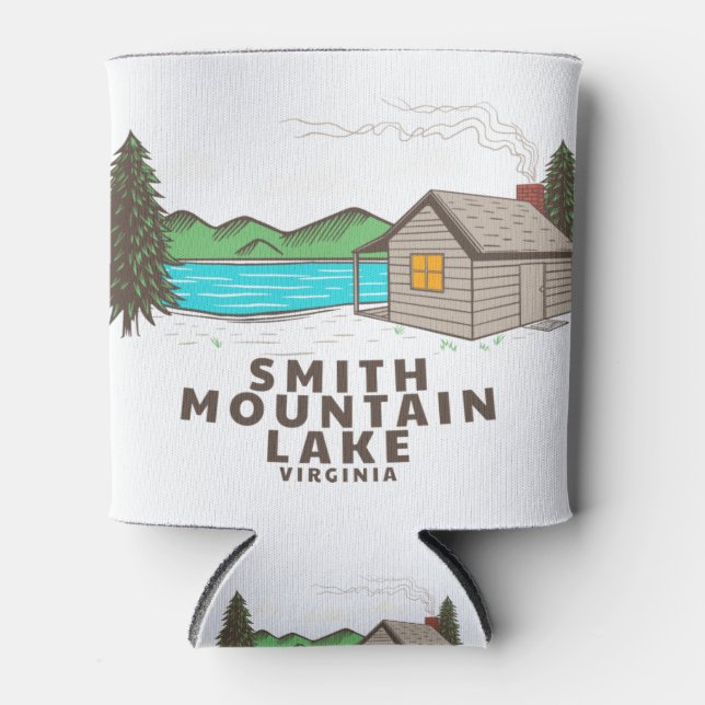 Porta-lata Smith Mountain Lake Cabin (Frente)