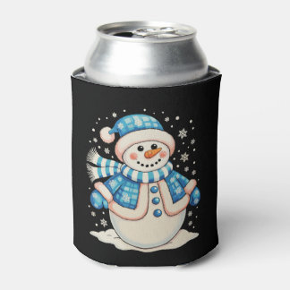 Porta-lata Snowman Christmas Xmas Winter Holiday Season