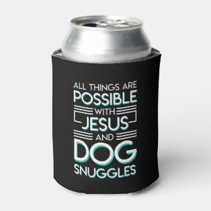 Porta-lata Snuggles cristãos possíveis do proprietário do 