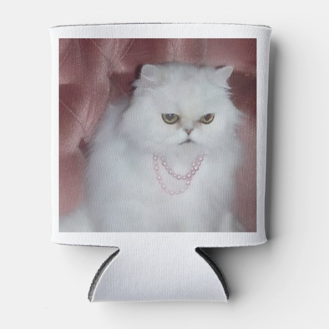 Porta-lata Só Minha Gata Me Entenderá Persa Cooler (Frente)