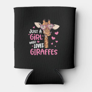 Porta-lata Só Uma Menina Que Ama Girafas