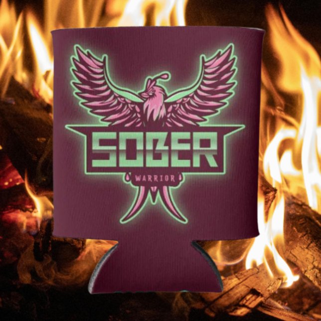 Porta-lata Sober Warrior (Criador carregado)