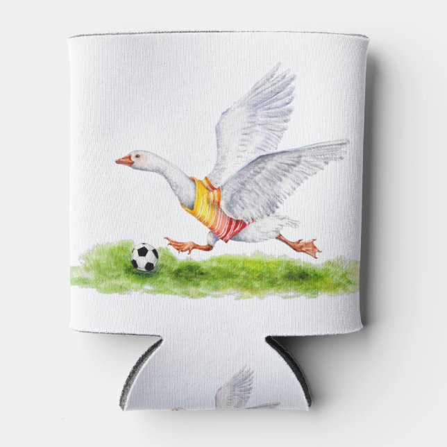 Porta-lata Soccer Goose (Frente)