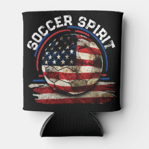 Porta-lata Soccer Spirit USA, Futebol Nacional