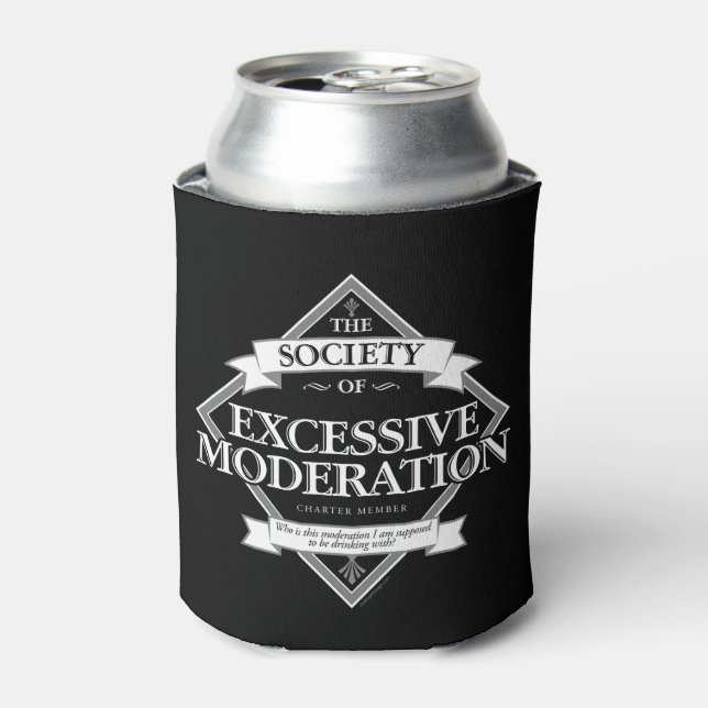 Porta-lata Sociedade de Moderação Excessiva Pode Esfriar (Can Front)