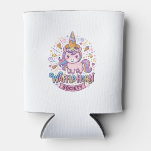 Porta-lata Sociedade do Chifre de Waffle de Unicórnio Roupas