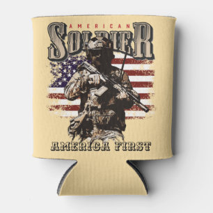 Porta-lata Soldado Americano consegue resfriar