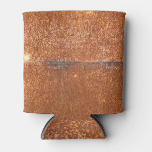 Porta-lata Soldados de metal velho, textura de ferrugem.