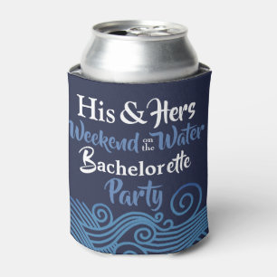 Porta-lata Solteiro combinado personalizado/Bachelorette