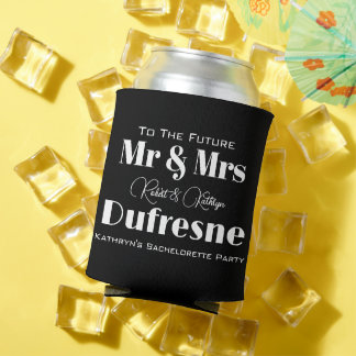 Porta-lata Solteiro/Festa de solteira personalizada