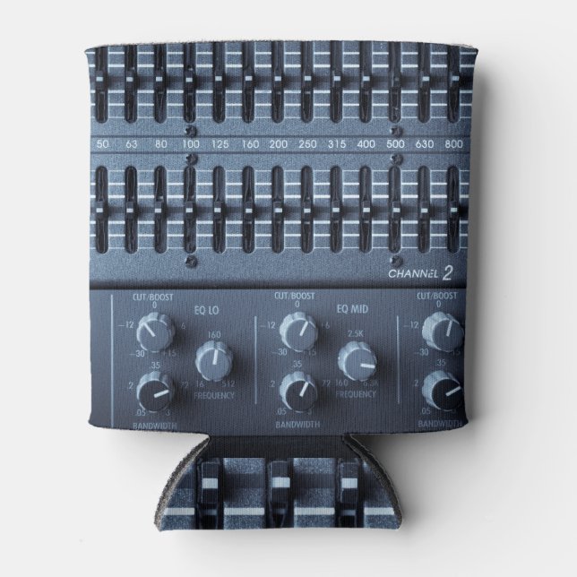 Porta-lata Som do Studio: Sinfonia de Cor do Mixer (Frente)