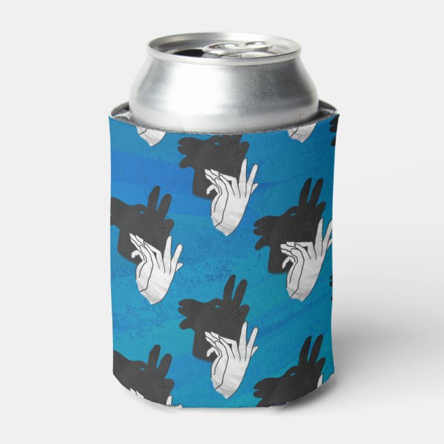 Porta-lata Sombra Billy Goat em Azul (Can Front)