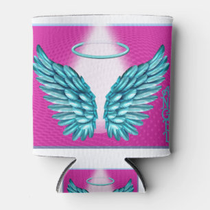 Porta-lata "Sonho como Angelic Wings e Halo"