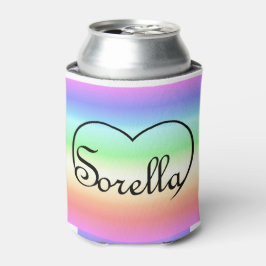 Porta-lata Sorella Italiana Irmã Irmã Arco-Íris