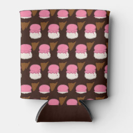 Porta-lata Sorvete com títulos napolitanos Cones 1-CAN-RESFRI