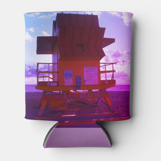 Porta-lata South Beach, Miami Lifeguard Stand (Resgate do Oce (Frente)