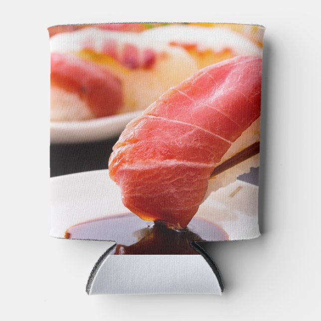 Porta-lata Soy Sauce Splash – Chill with Drama (Frente)