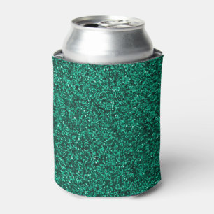 Porta-lata Sparkles chamativos à moda do Sequin de turquesa