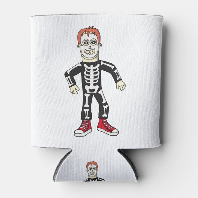 Porta-lata Spooky Bones (Frente)