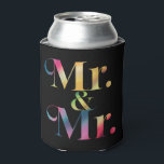 Porta-lata Sr. casamento gay do Partido de Bachelor do & Gay<br><div class="desc">Sr. casamento gay do Partido de Bachelor do & Gay</div>