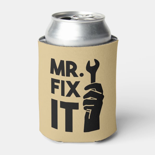 Porta-lata Sr. Fix It Handyman (Can Front)